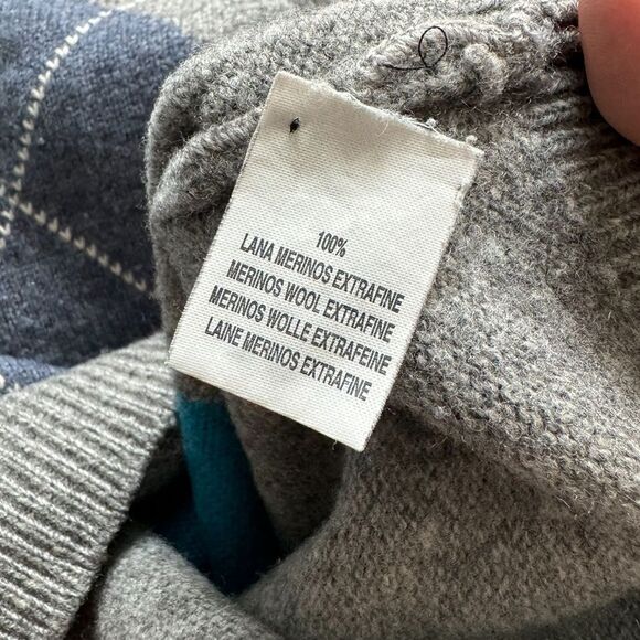 Henri Lloyd SZ L wool argyle sweater - Picture 4 of 4